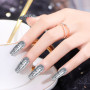 Купить Цветной гель для ногтей с блестками | BHCB-01