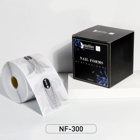 Купить Профессиональные формы для ногтей 300шт/рулон |NF300